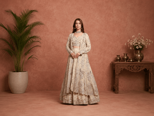 Indo-Western vs Traditional Lehenga: Which Should You Pick? - FEATHERSHIP