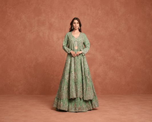 How to Choose the Right Lehenga for Your Body Type - FEATHERSHIP